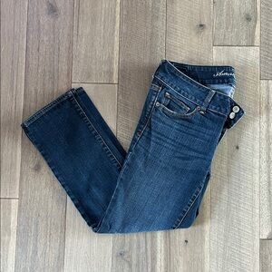 Cropped denim pants size 6